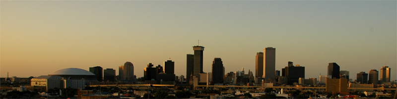 New Orleans Downtown Skyline