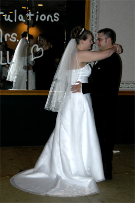 The first dance...