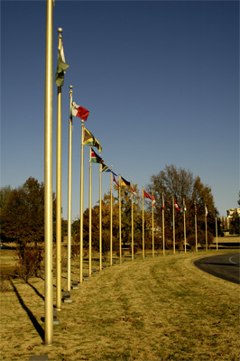 Avenue of Flags - North