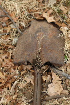 Discarded Shovel