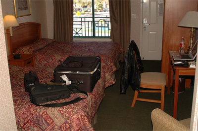 My room at the Days Inn