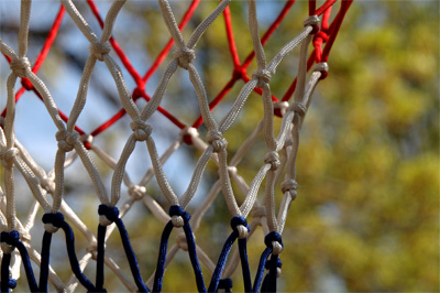 Patriotic Basketball Net