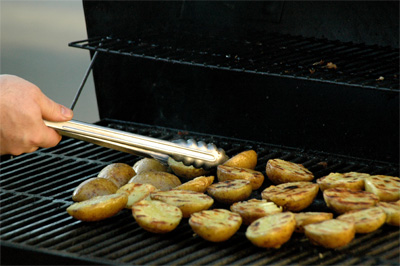 Grilling Potatoes