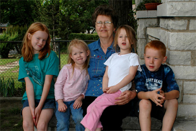 Grandmother and a Few Grandkids