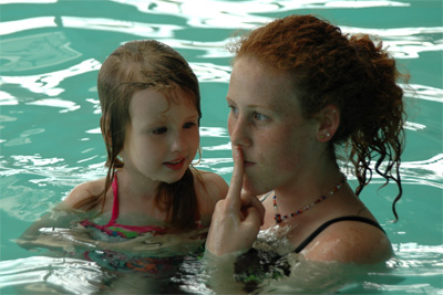 Serene and YMCA Swim Teacher