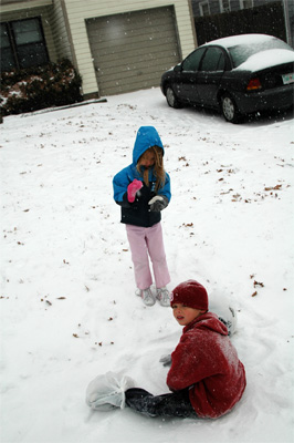 Ice kinda makes snowballs