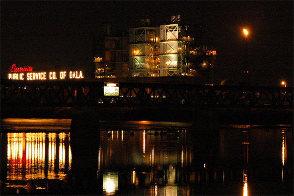 PSO Building behind the River Bridge